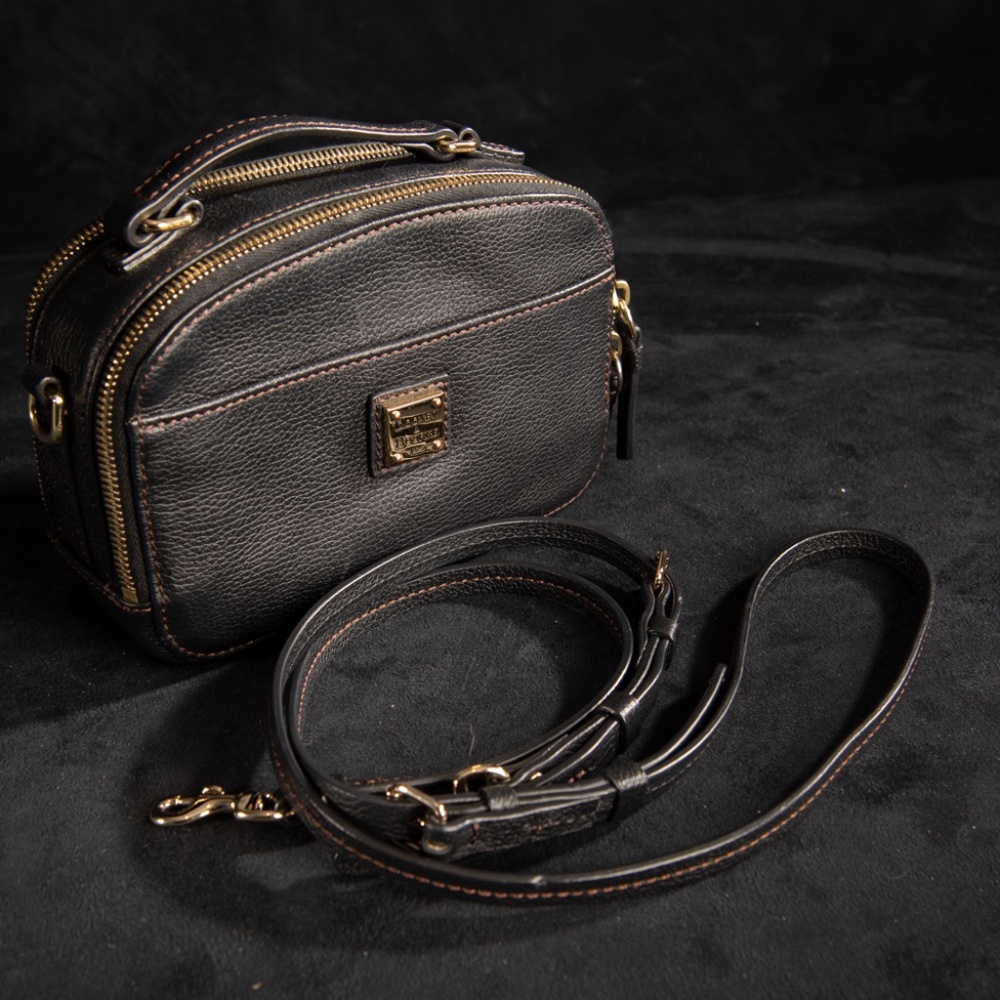 Dooney & Bourke Belvedere Ambler Black Leather